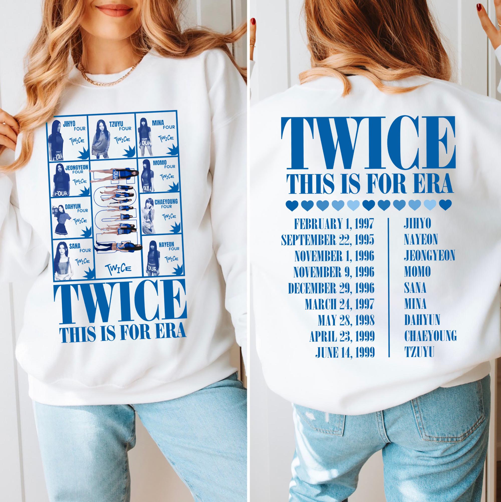 Vintage Twice This is for World Tour 2 Sides Tshirt, Sweater