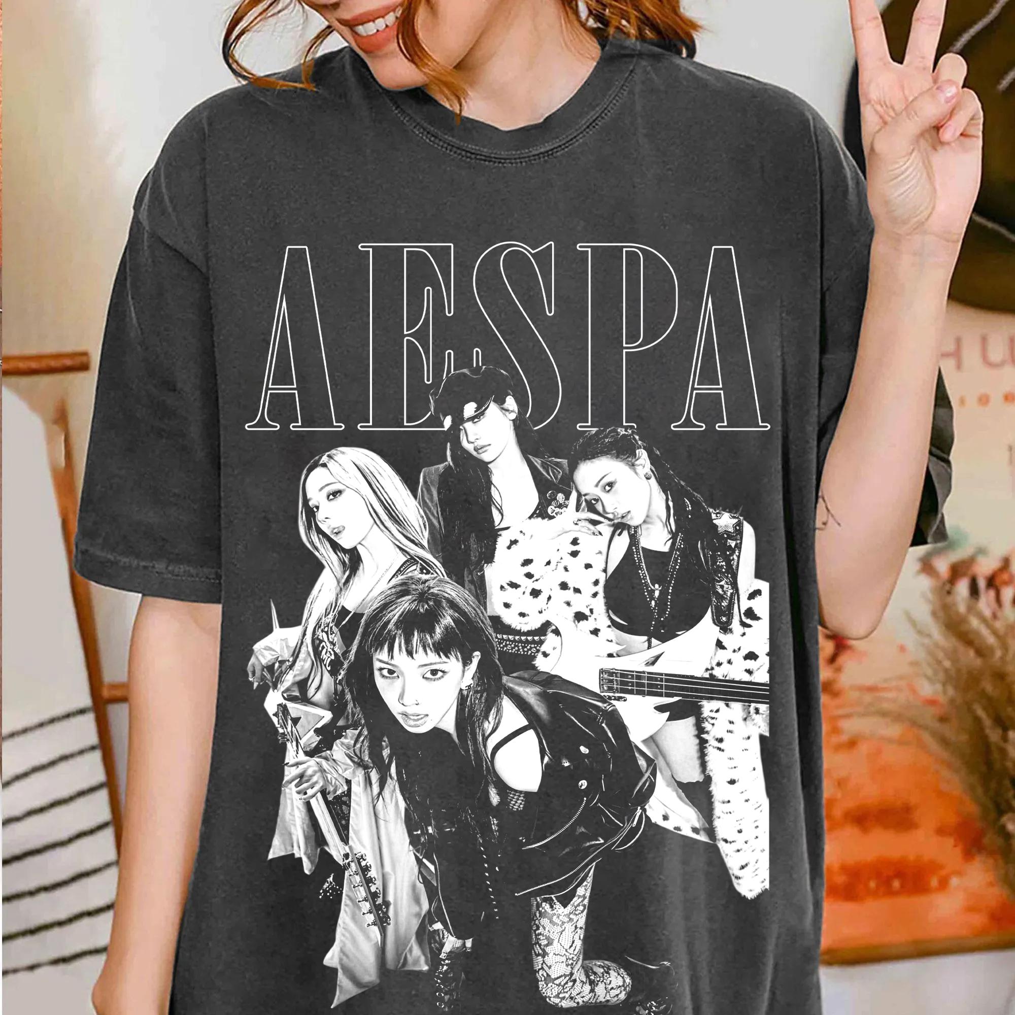 Aespa Winter Tshirt - Etsy Canada