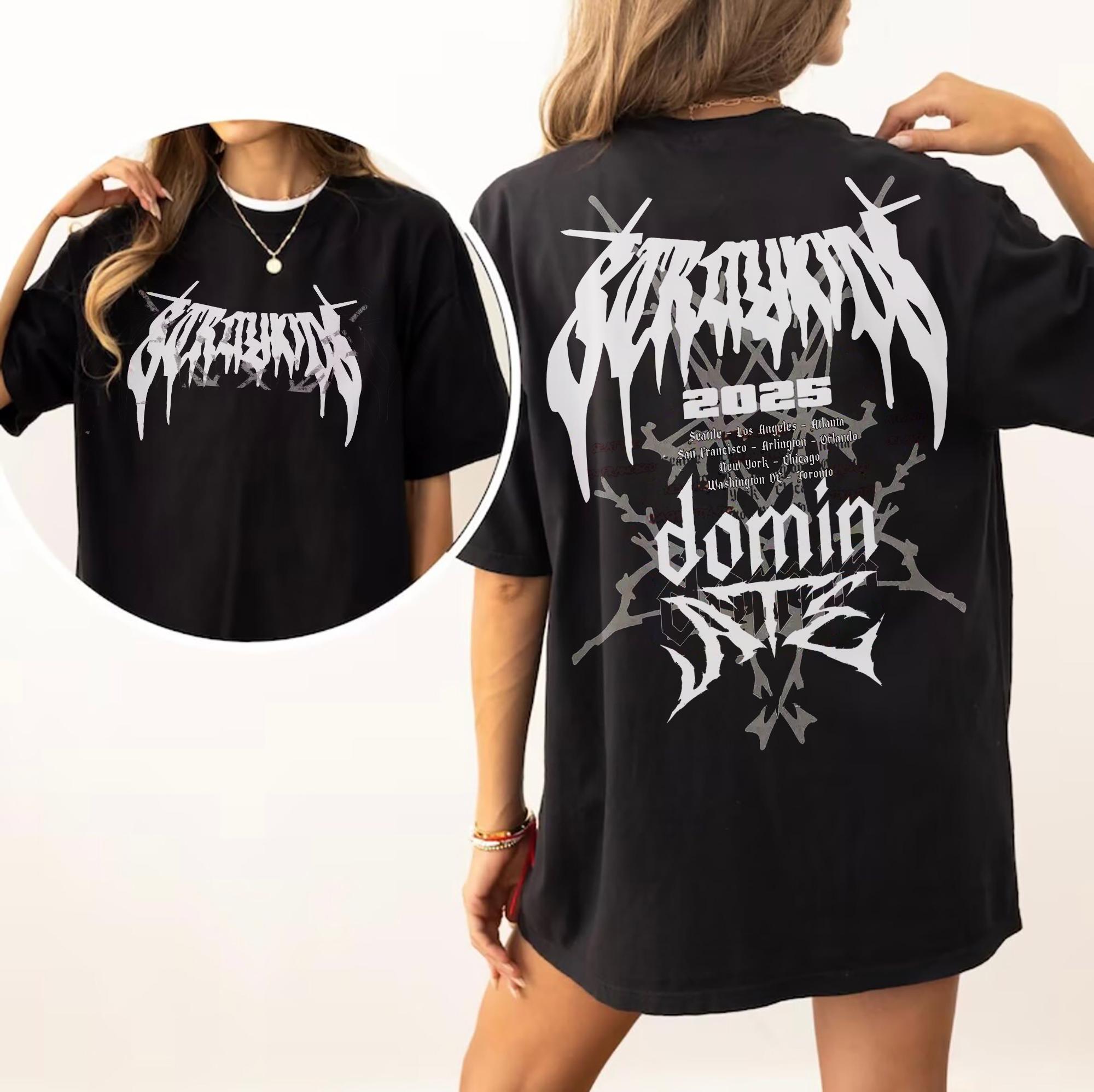 Stray Kids Domin Ate 2025 World Tour Shirt, SKZ Fan Shirt