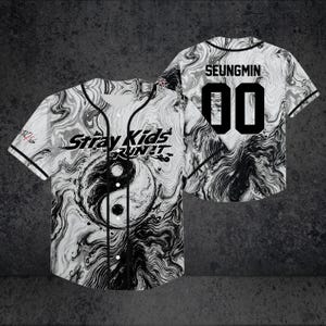 Stray Kids Baseball Jerseys - Etsy