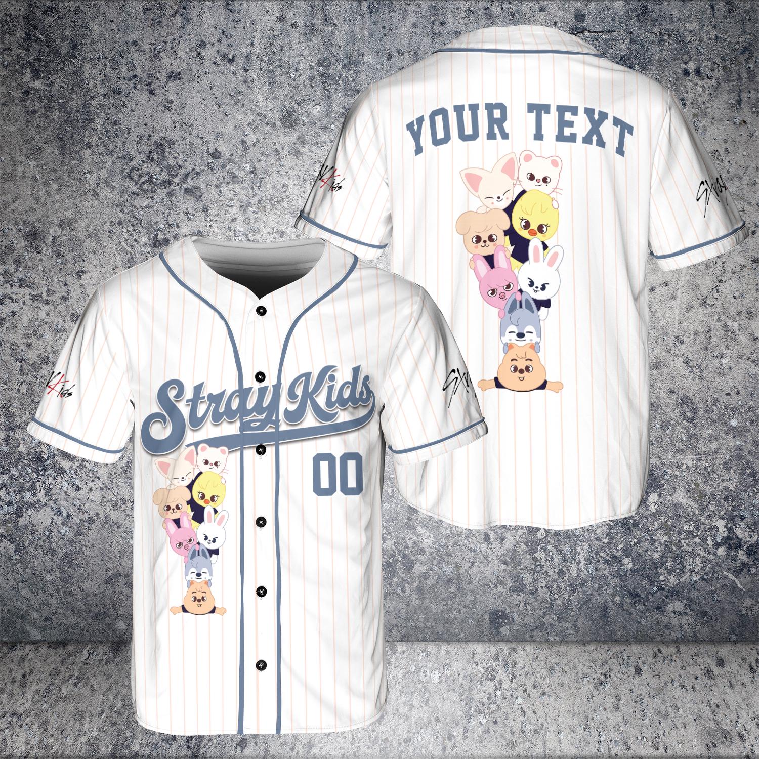 Stray Kids Dominate Baseball Jersey - Etsy