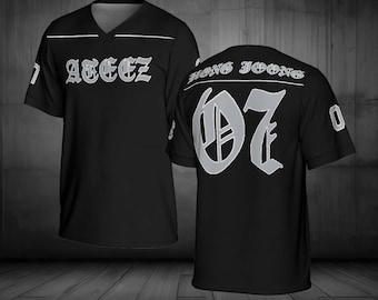 ATEEZ ソンファ ベースボールシャツ USツアー ユニフォーム トレカ付 ATEEZ USツアー ユニフォーム ベースボールシャツ ソンファ トレカ付