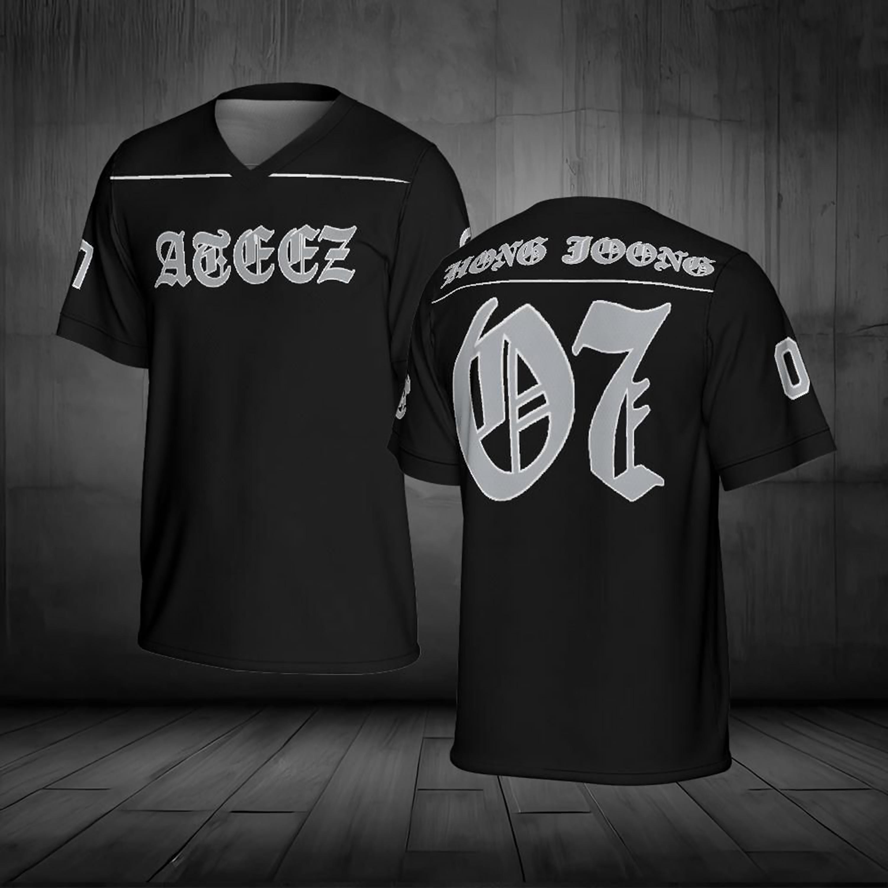 Ateez Member Football Jersey, Ateez in Your Fantasy Football