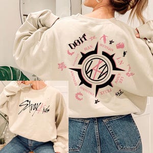Stray Kids World Tour Run It T-shirt, Retro Stray Kids Run It