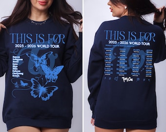 Retro Twice This Is For World Tour 2 TShirt, Sweater, Twice Members Shirt, Twice 2025 World Tour, Kpop Twice Merch, Gift For Once