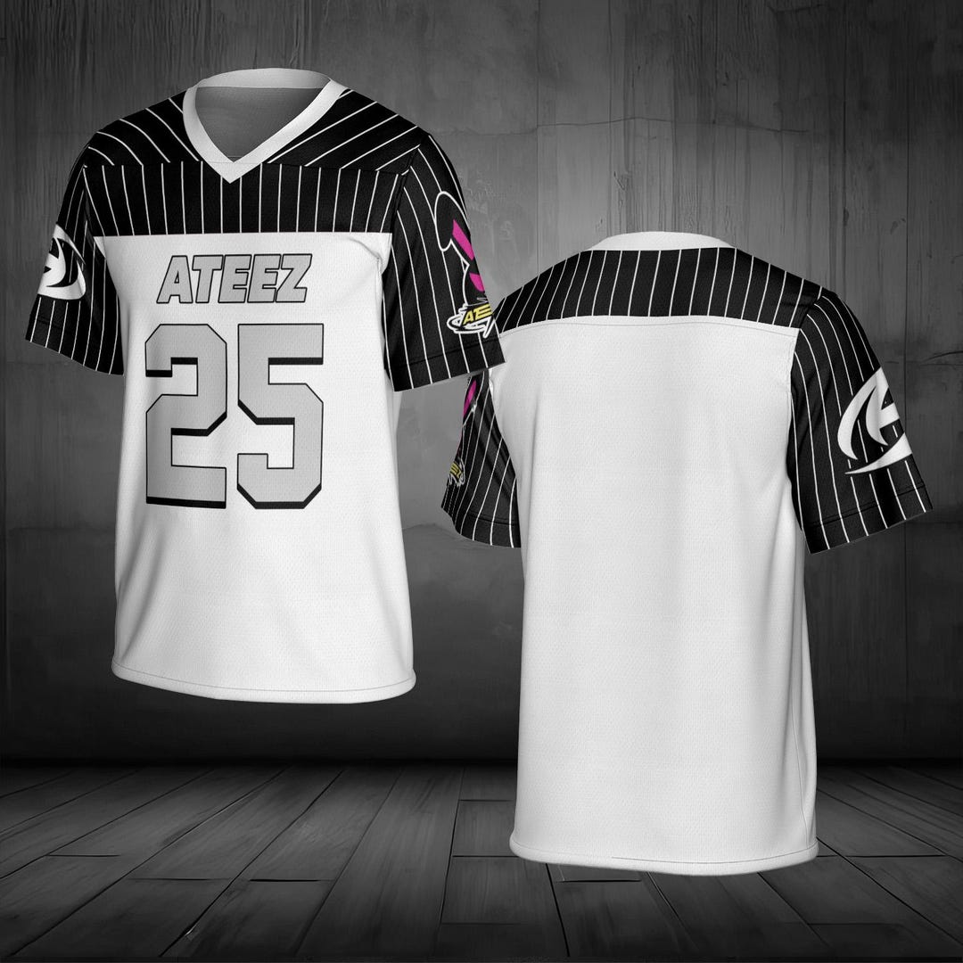 Ateez Member Football Jersey, Ateez Member Shirt, Ateez in