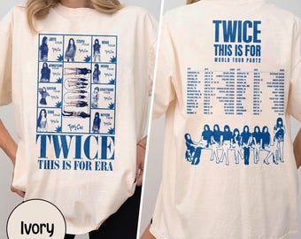 Momo Twice Graphic T-shirt, Twice This is for Shirt, Team Twice