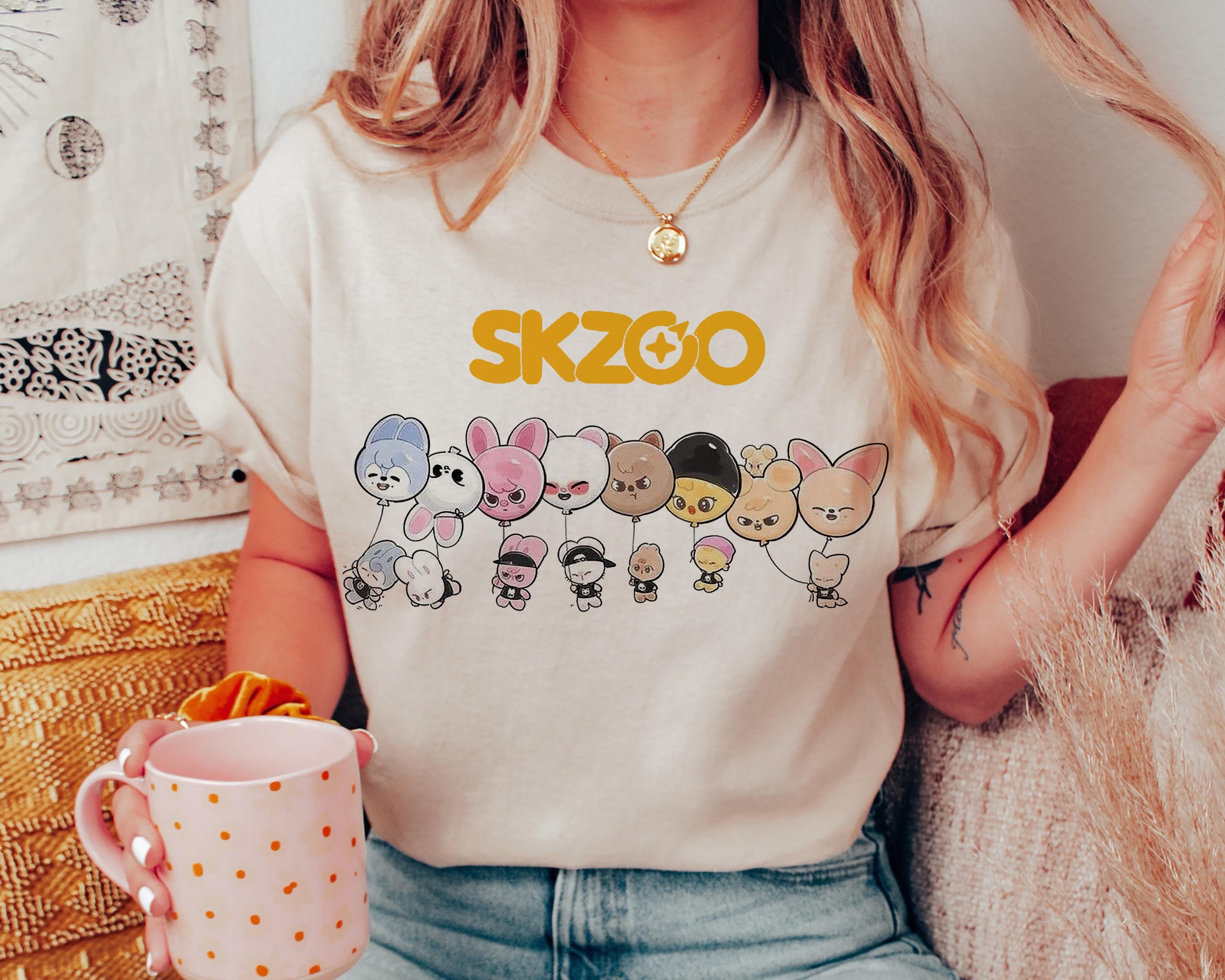Stray Kids Zoo Chibi Shirt, Skzoo Cute Shirt, Stray Kids Bangchan