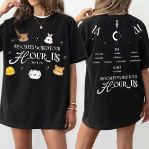 Cute Oneus 2025 Tour Shirt, Oneus Hourus Tour Shirt, Kpop Oneus Shirt, ONEUS Xion, Seoho, Leedo, Keonhee, Hwanwoong Shirt, Hour Us Tour