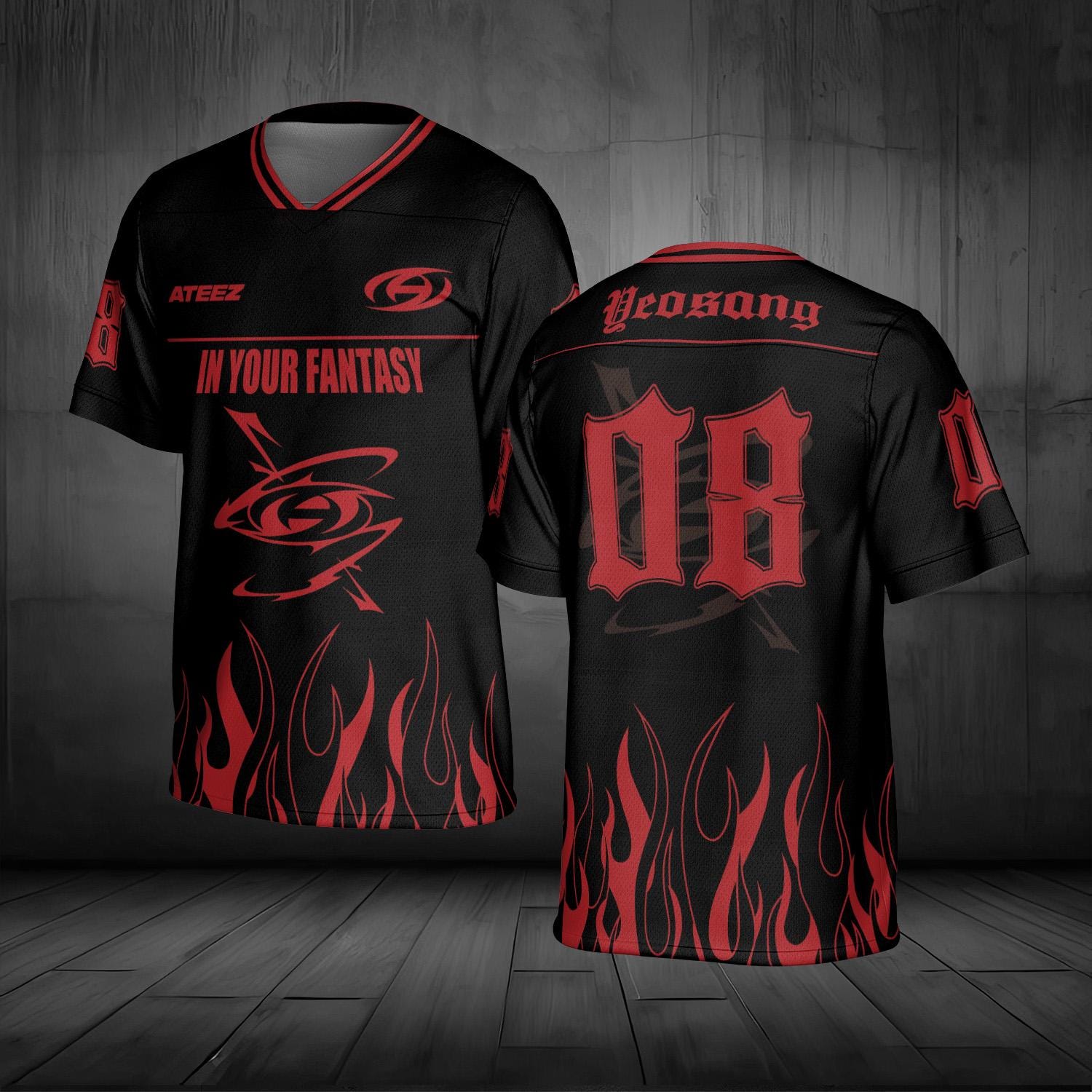 ATEEZ US限定　Football Uniform ヨサン　ver. 2025 ATEEZ In Your Fantasy World Tour North America Football