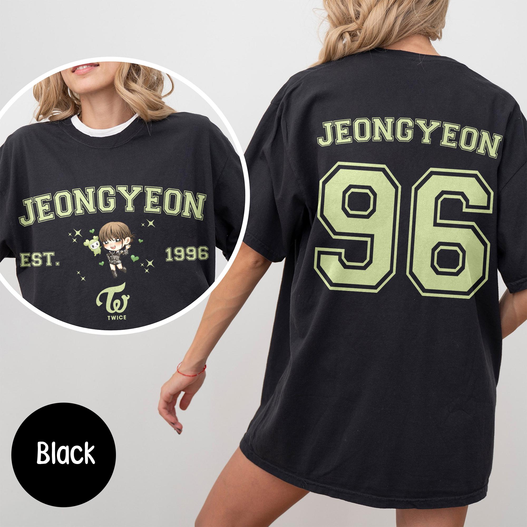 Twice Member 2 Sides World Tour Shirt: K-pop Group Tee - Jihyo