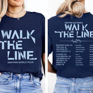 Enhypen Walk the Line Shirt - Etsy Canada