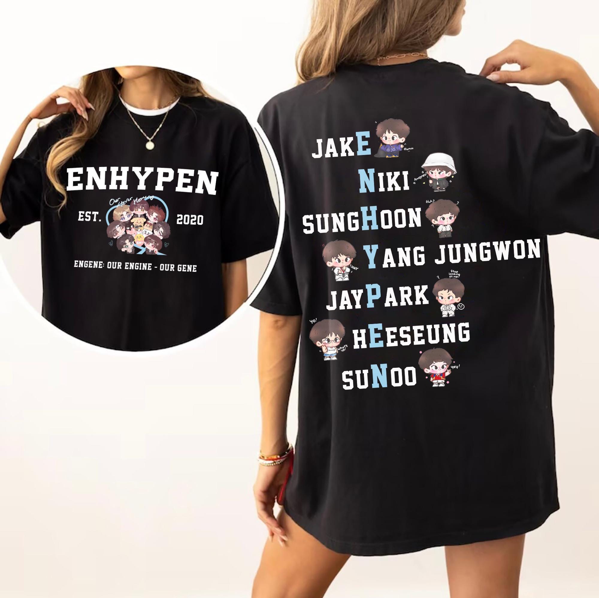 Enhypen Walk the Line Shirt - Etsy Canada