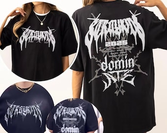 Stray Kids Domin Ate 2025 World Tour Shirt, SKZ Fan Shirt, Straykids Ate World Tour Fan Shirt, Stray Kids Merch, K Pop Straykids Shirt
