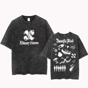Xdinary Heroes Beautiful Mind World Tour 2025 Shirt, Xdinary Heroe Shirt, Xdinary Gunil, Jungsu, Gaon, Ode, Jun Han, Jooyeon, Beautiful Mind