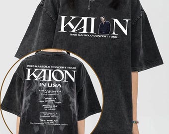 KAION Tシャツ　EXO カイ Kai Kaion Tour Jersey | Kai EXO Jersey | EXO Shirt | 2025 Tour