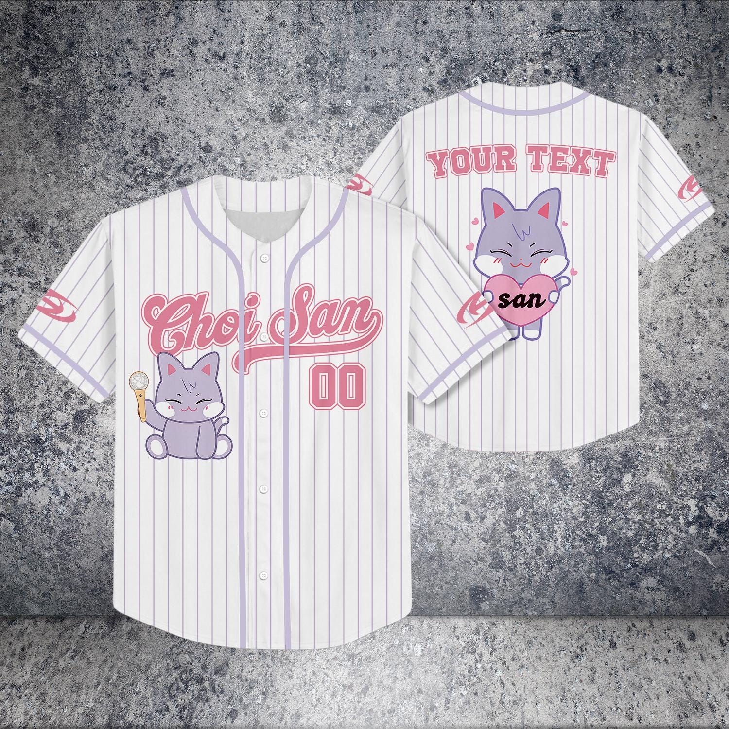 Ateez San Baseball Jersey - Etsy