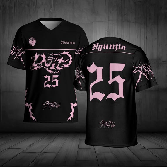 Stray Kids Do It Football Jersey, Stray Kids World Tour T-shirt