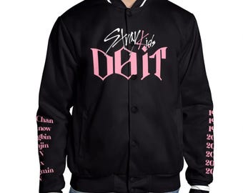 Flyself Sweat à Capuche Kpop - Stray Kids Bang Chan Hoodie - Pull Manches Longues Unisexe Décontracté