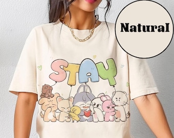 Stray Kids Domin Ate Tour Straykids Zoo Chibi-shirt, Skzoo, Stray Kids Bangchan, Changbin, Felix, Lee Know, Stray-kindershirt, SKZoo-shirt
