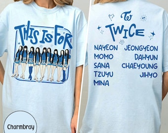 サナ ユニセックス シャツ、サナ グラフィック T シャツ、TWICE シャツ