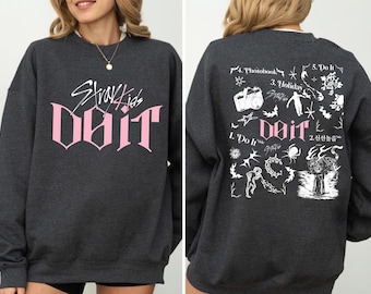 Stray Kids Do It Tracklist 2 sides Sweatshirt, Stray Kids World Tour T-Shirt, SKZ It Tap T-shirt, Stray Kids DomiATE World Tour Hoodie