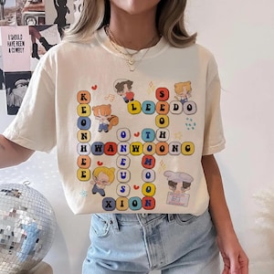 Cute Oneus Membe Shirt, Oneus Shirt, Oneus Hour Us Tour Shirt, Oneus 5X Album Shirt, ONEUS Xion, Seoho, Leedo, Keonhee, Hwanwoong Shirt