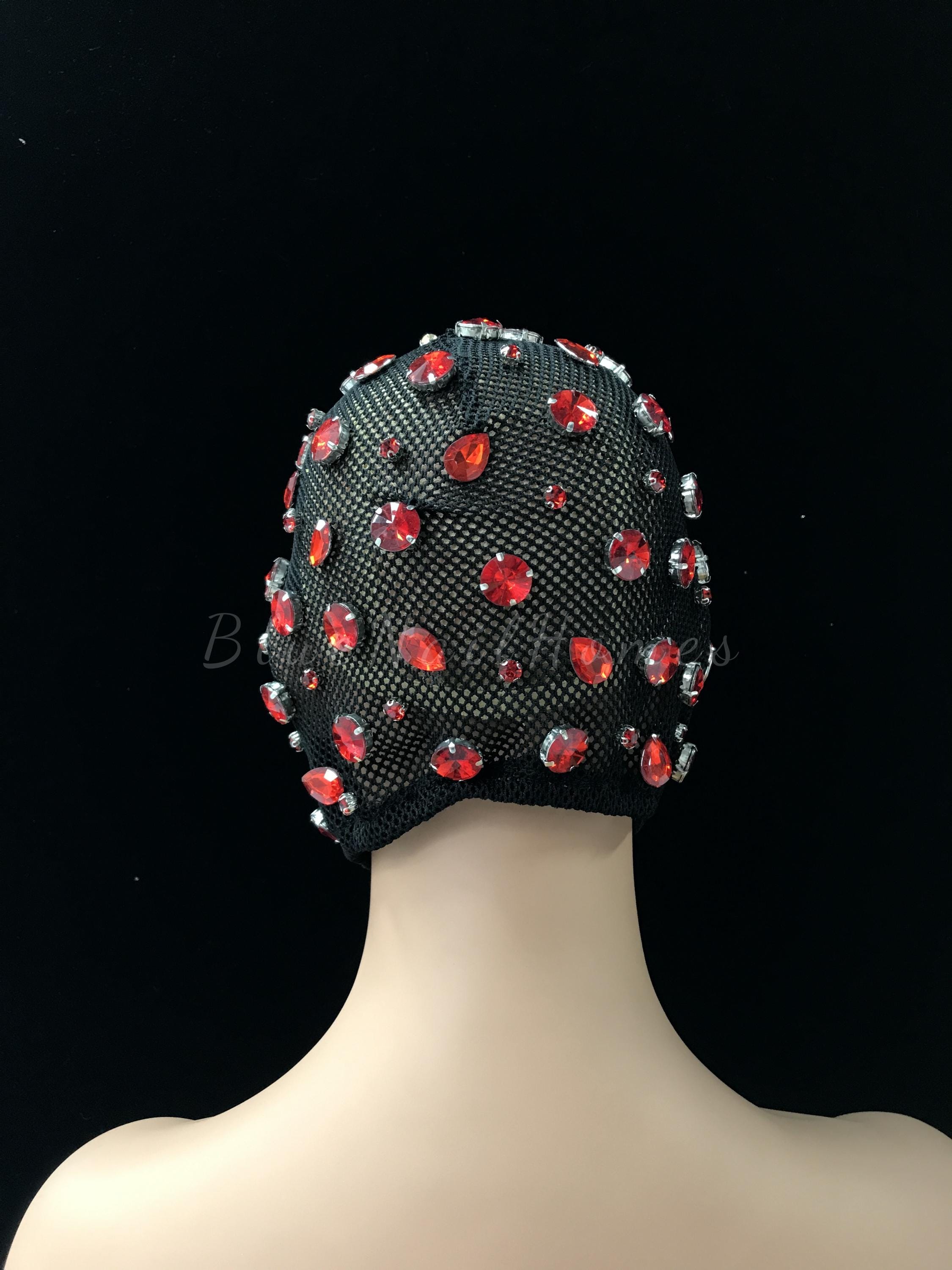 Diamond Opera Mask Glittering Diamond Mask - Nightclub Party GOGO Performance Unisex Full ...