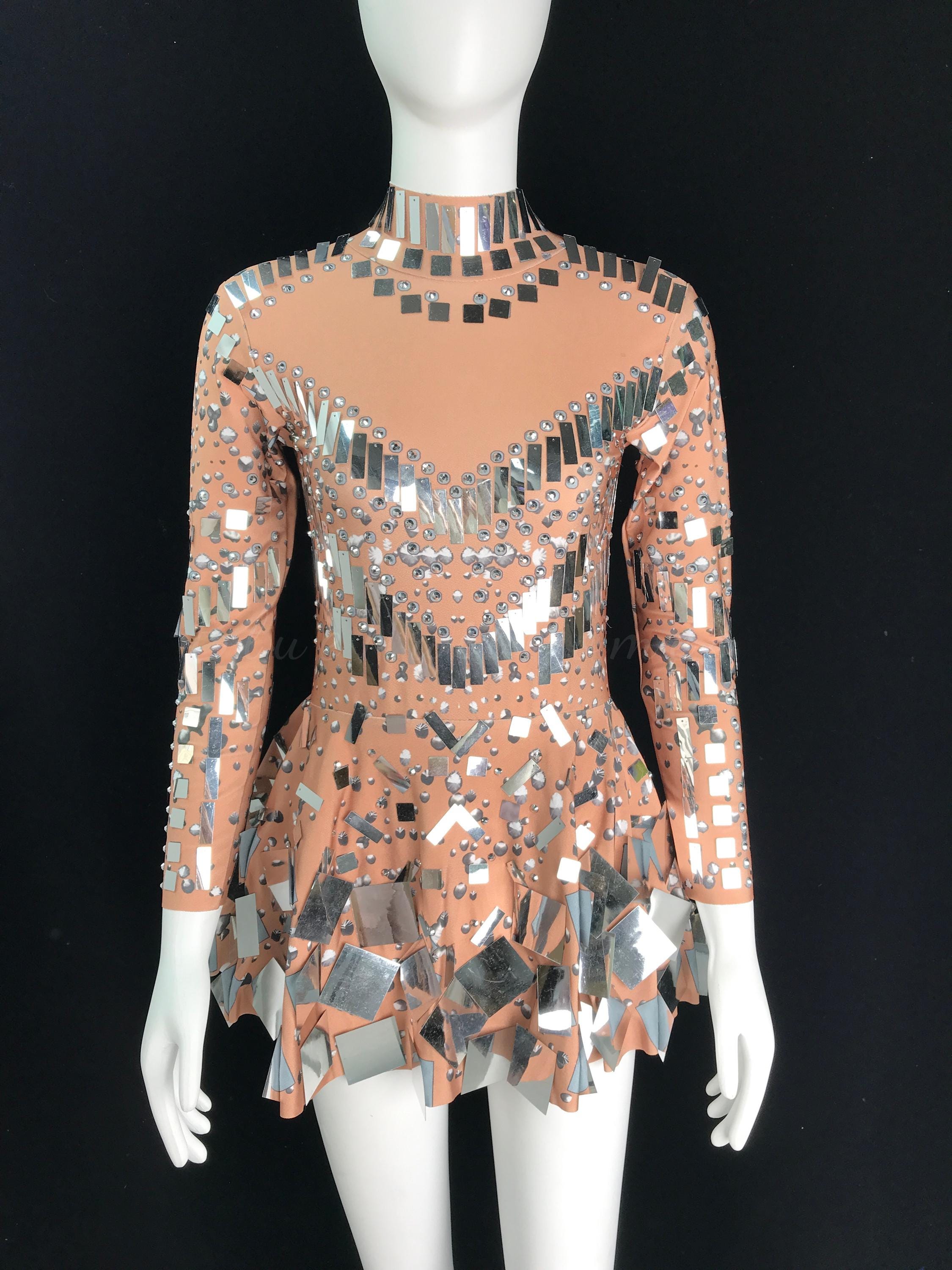 Long Sleeve Dress Festival Rave - Etsy