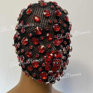 Glittering Diamond Mask -  Nightclub Party GOGO Performance Unisex Full-Diamond Headpiece