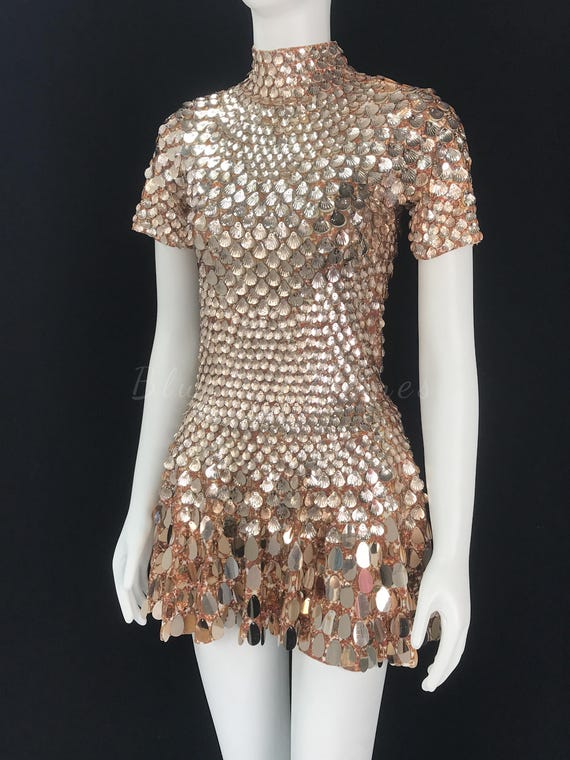 chinese dress ladies Mermaid Sequin Mini Dress – SEAME