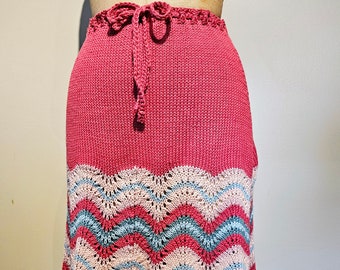 Knitted Woman's Skirt