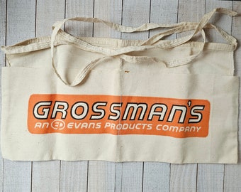 Vintage Grossmans Carpentry Apron