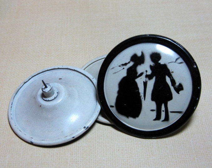 Classic Vintage Curtain Tie Back Pins Etsy