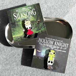 Hohler Ritter & Seidenlied Emaille Pin Set - Gamer Geschenk Bild 2