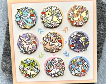 Eeveelution Enamel Pin Collection: Anime Gamer Gift