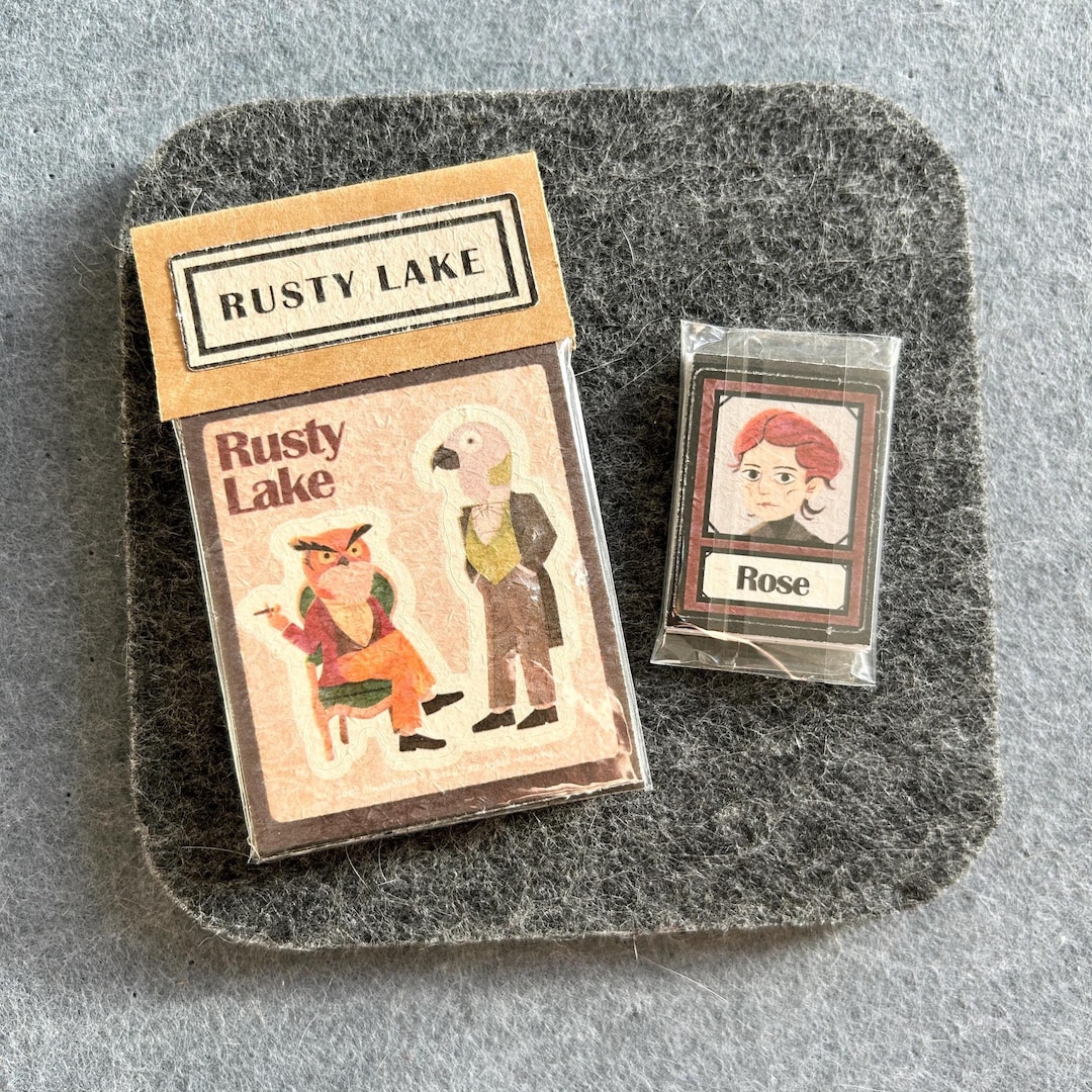 Handmade Rusty Lake Character Sticker Set: Video Game Gift - Etsy