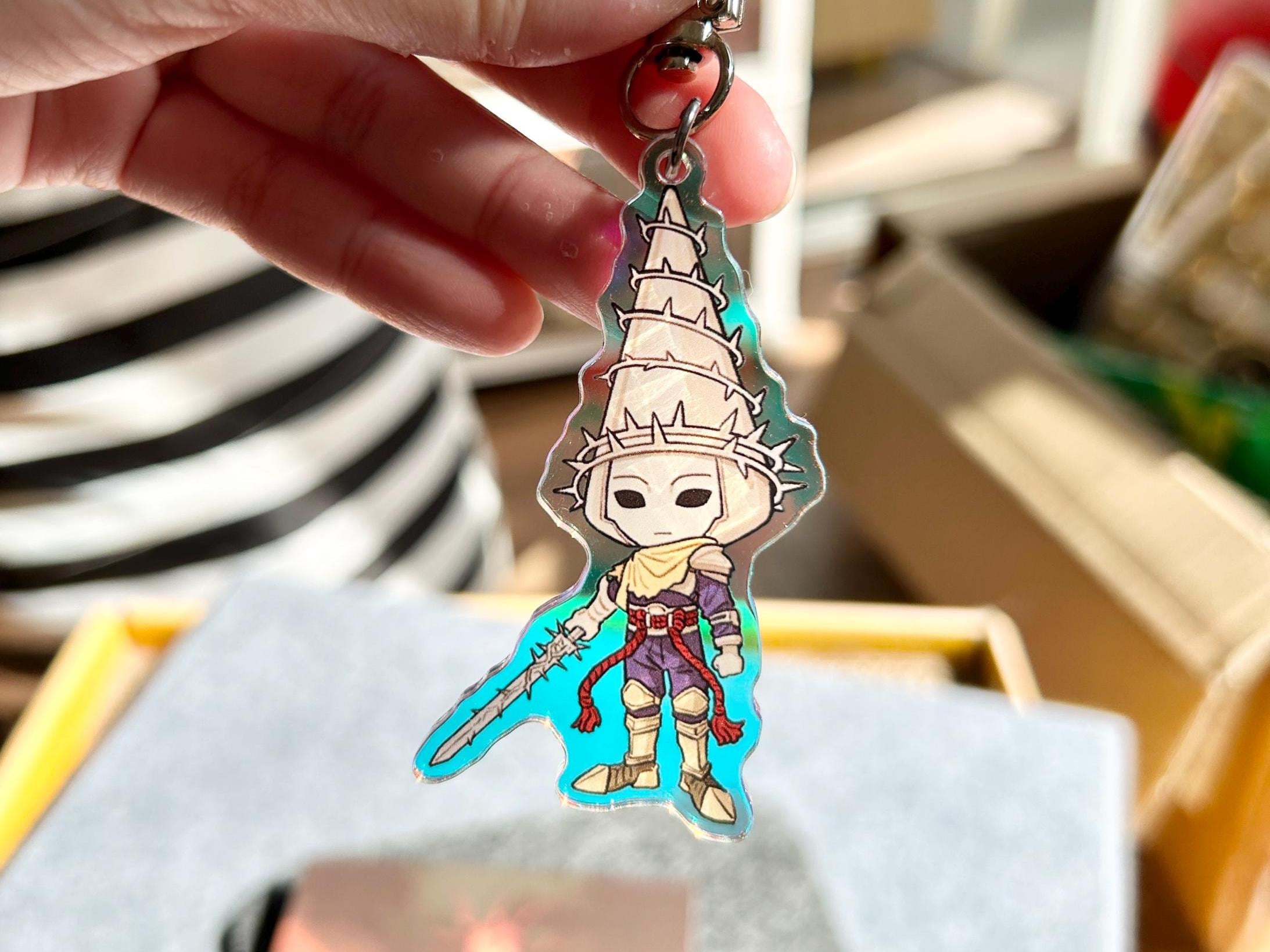Blasphemous 1/2 Acrylic Keychain / Keyring - the Penitent One