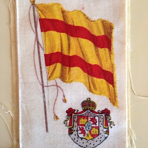 Flag of Spain cigarette silk
