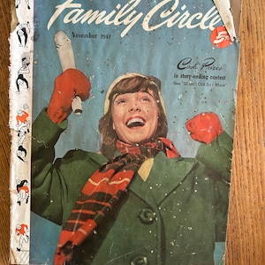 Family Circle Magazine November 1947
