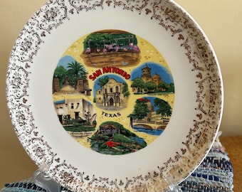 Texas State plate San Antonio