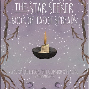 Le Star Seeker E-BOOK de 15 tartinades de tarot - avec des exemples de lectures, TÉLÉCHARGEMENT INSTANTANÉ, imprimable, cartes de tarot, cartes oracle, outils de divination