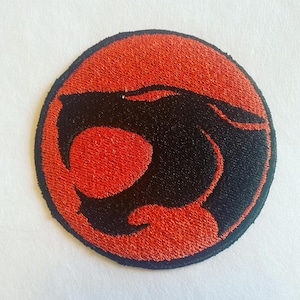 Big Cat Emblem Embroidery Design – Digital Download