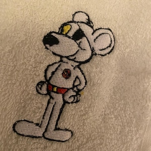 Danger Mouse Embroidery Design – Digital Download