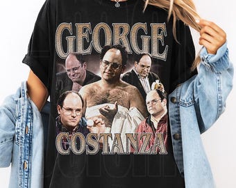 Camiseta de George Costanza, camiseta para fan de programas de comedia, camiseta gráfica divertida, regalo para él, camiseta de programa de televisión