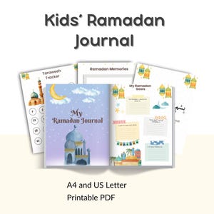 Diário do Ramadã para Crianças em PDF para Imprimir | Diário de Atividades Islâmicas com 43 Páginas