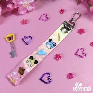 Kingdom Hearts Destiny Trio Parks - Cordón de muñeca