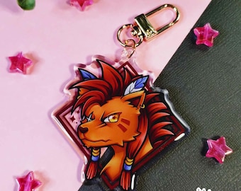 FF7 Chibi Red XIII Acrylic Charm