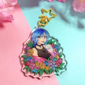 Acrylbedel Aqua Boba - Kingdom Hearts