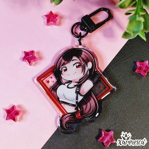 FF7 Chibi Tifa Acrylic Charm